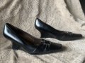 ✅дамски обувки кожени черно, ново , снимка 3