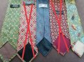 Италиански копринени вратовръзки с орнаменти , снимка 3
