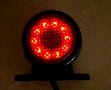1 бр. ЛЕД LED рогчета габарити , червено-жълто 24V , L00122RY , снимка 2