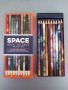 Цветни моливи със снимки от НАСА 