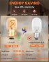 Нов комплект 2 броя LED крушки с мини спираловиден филамент Дом, снимка 3