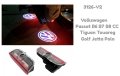 LED Плафони лампа за врати с проектор лого за VW Volkswagen Passat B6 B7 B8 CC Tiguan Touareg Golf , снимка 1