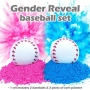 Бейзболна Топка за Разкриване Пола на Бебето Gender Reveal Парти, снимка 4