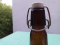 Vintage Grolsch Бирена бутилка с порцеланова капачка, снимка 4