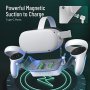  Магнитна докинг станция за зареждане слушалки контролер Oculus Quest 2, снимка 5