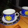 Порцеланови чашки с чинийки за кафе и чай, снимка 6