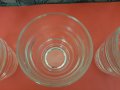Комплект Чаши от Дебело стъкло от Соца-Нови-0.250л-6бр , снимка 3
