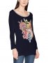 Desigual - страхотна дамска блуза, снимка 1 - Блузи с дълъг ръкав и пуловери - 27152424