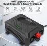 Универсален инвертор чиста синусоида с LCD екран/2 в 1/ DC 12/24v/AUTO/ към AC220v 50Hz-4000W, снимка 8