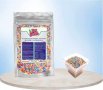 Захарна декорация „Топ-Топ“ шарени с бял шоколад - декорации, поръски, снимка 1 - Други - 30385553