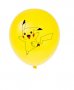 Пикачу Покемон pokemon жълт Обикновен надуваем латекс латексов балон парти хелий или газ, снимка 1