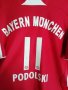 Bayern Munich Podolski Adidas оригинална тениска фланелка Байерн Мюнхен Подолски , снимка 3