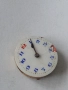 Механизъм с циферблат от стар ръчен часовник 51408, снимка 2