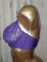 hunkemoller 85 E Лилав дантелен сутиен , снимка 3