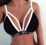 3 ЛЕВА ‼️ Текстилни бюстиета с ластик SEXY BABY ❤️ Налични размери S , M , L и XL ✔️ , снимка 5