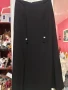 Дълга черна пола с колан с орнамент , снимка 2