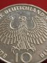 Сребърна монета 10 марки 1972г. Германия 0.625 Мюнхен XX Летни Олимпийски игри 41421, снимка 3