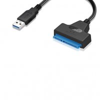 USB 3.0 / 22 pin SATA конвертор за 2,5 хардиск за лаптоп компютър HDD, снимка 6 - Кабели и адаптери - 20954770
