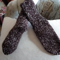 Ръчно плетени чорапи размер 39, снимка 2 - Мъжки чорапи - 39669851