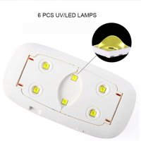 LED лампа за маникюр и педикюр, снимка 9 - Педикюр и маникюр - 43894070