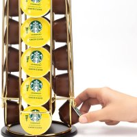 Поставка за капсули Dolce Gusto Долче Густо въртяща златна или черна, снимка 2 - Органайзери - 43900675