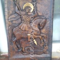 Св.Георги инкона, снимка 1 - Икони - 37124453