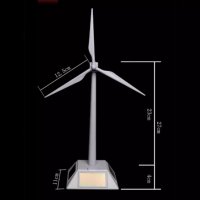 Вятърна турбина със соларен панел - детски модел, снимка 3 - Конструктори - 37443412