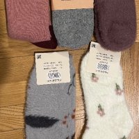 Зимни чорапи от вълна или норка, снимка 4 - Дамски чорапи - 43301498
