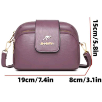 Дамска чанта през рамов зелен ,лилав или черен цвят, снимка 8 - Чанти - 41846877