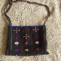 Автентична вълнена ръчнотъкана овчарска торбичка, снимка 1 - Антикварни и старинни предмети - 40692220