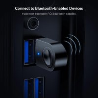 Orico блутут адаптер Bluetooth 5.0 USB adapter, black - BTA-608-BK, снимка 8 - Други - 44000138