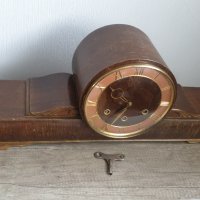 Настолен каминен механичен часовник Suevia Sindelfingen, снимка 5 - Антикварни и старинни предмети - 43799954