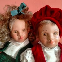 Характерни испански кукли 38 - 40 см  Цената е за две кукли, снимка 4 - Колекции - 39943379