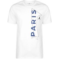 Мъжка тениска Nike Paris Saint Germain DM3092-100, снимка 1 - Тениски - 40495246