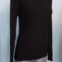 Еластичен марков пуловер "H&M" с гол гръб / голям размер , снимка 1 - Блузи с дълъг ръкав и пуловери - 43893202