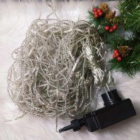 Коледен  led гирлянд от ресни 360 , снимка 2 - Декорация за дома - 43481826