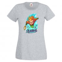 Дамска тениска DC Aquaman DC & Star Wars Игра,Изненада,Подарък,Геймър,, снимка 5 - Тениски - 36787001