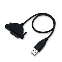 USB Кабел за Записващи Оптични устройства Засписвачки DVD CD Slimline SATA Laptop CD/DVD Rom Optical, снимка 10 - Лаптоп аксесоари - 32627048