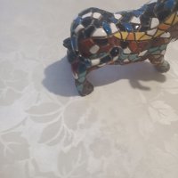 Ръчно рисувана статуетка бик беглец Испания, снимка 3 - Декорация за дома - 40846432
