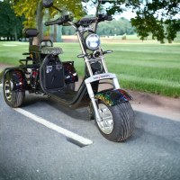 Електрическа Триколка Harley MaxMotors 3000W, снимка 1 - Мотоциклети и мототехника - 44878352