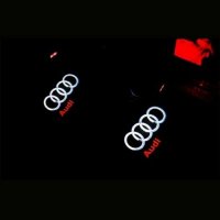 4 броя 3D LOGO Audi светлина на врата, снимка 4 - Аксесоари и консумативи - 33030637