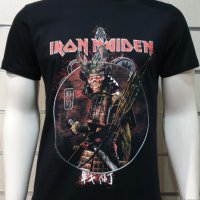 Нова мъжка тениска на музикалната група IRON MAIDEN - Senjutsu Samurai Eddie Snake Death, снимка 9 - Тениски - 37106898