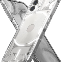 Удароустойчив твърд кейс за NOTHING PHONE 1 от Ringke Fusion X - прозрачен, снимка 4 - Калъфи, кейсове - 44910212