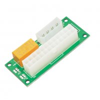 Качествен Синхронизатор за две захранвания "Makki" 24Pin to Molex 4Pin, снимка 1 - Захранвания и кутии - 32901191