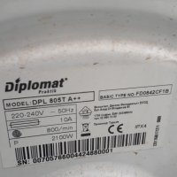 Продавам преден панел с платка за пералня  Diplomat Practik DPL 805T A++, снимка 3 - Перални - 39041081
