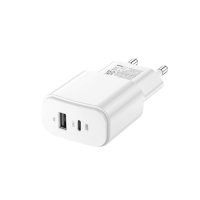 Fast Charger Forever Бързо Зареждащо зарядно за телефон, 20W, USB + USB-C, снимка 1 - Друга електроника - 42988868