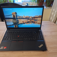 Изключителен лаптоп Lenovo Thinkpad E15 Gen3 с 6-ядрен Ryzen 5-5500U 15.6'' FHD 24GB DDR4        , снимка 1 - Лаптопи за работа - 44878542
