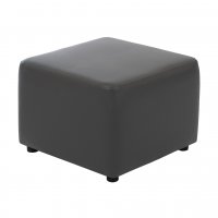 Козметичен стол - Табуретка-пъф за педикюр Alfirk - тъмно сива/бяла 36 х 26 х 28 см, снимка 2 - Педикюр и маникюр - 36793160