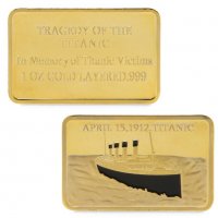 Монета кюлче Титаник, снимка 3 - Нумизматика и бонистика - 39342537