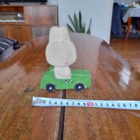 Стара гумена играчка заек #6, снимка 3 - Други ценни предмети - 44033454